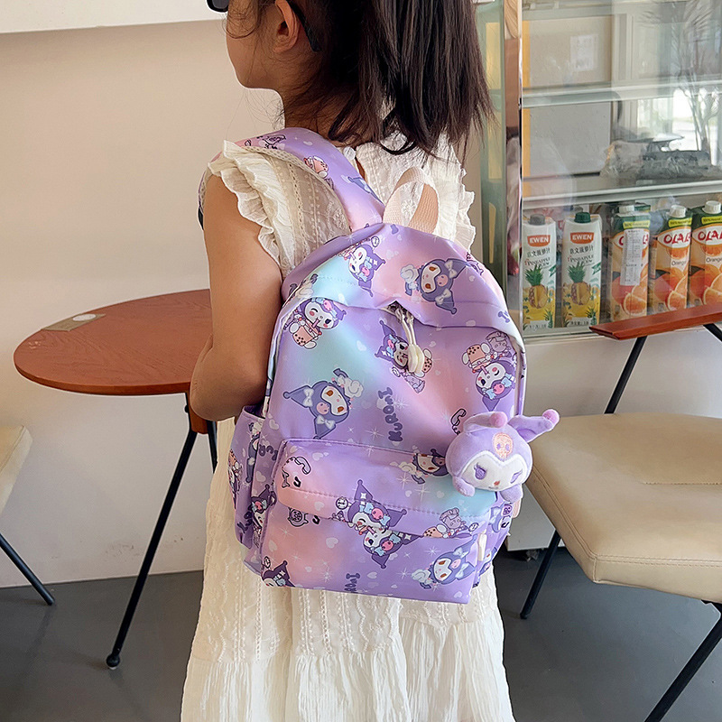 Sanrio's new children's schoolbag is cute and cartoonish, reducing the burden. It's a high level of appearance, lightweight and versatile bag Specification drawing