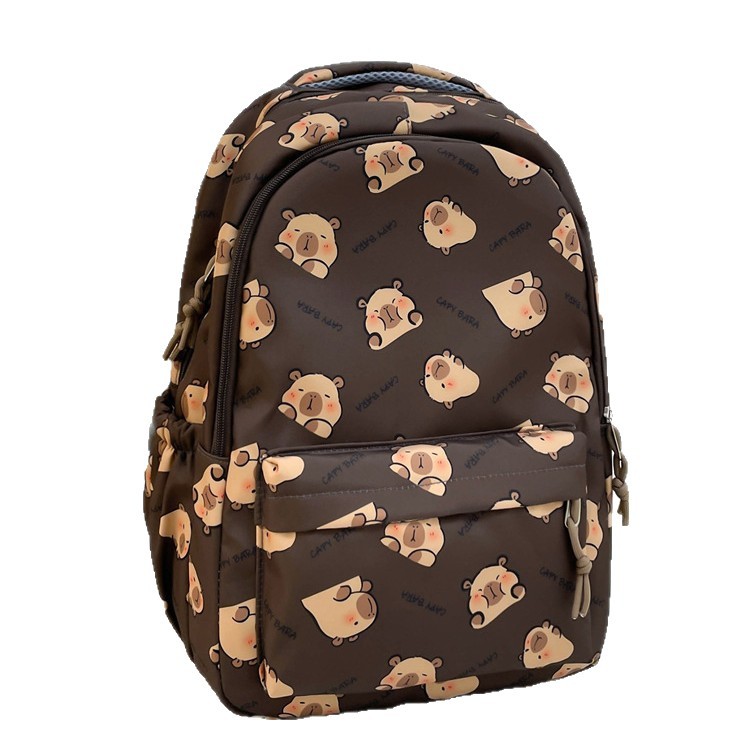 Capibala backpack is cute and has a high level of appearance. It is a cartoon backpack for junior and senior high school students and has a large capacity Item Picture