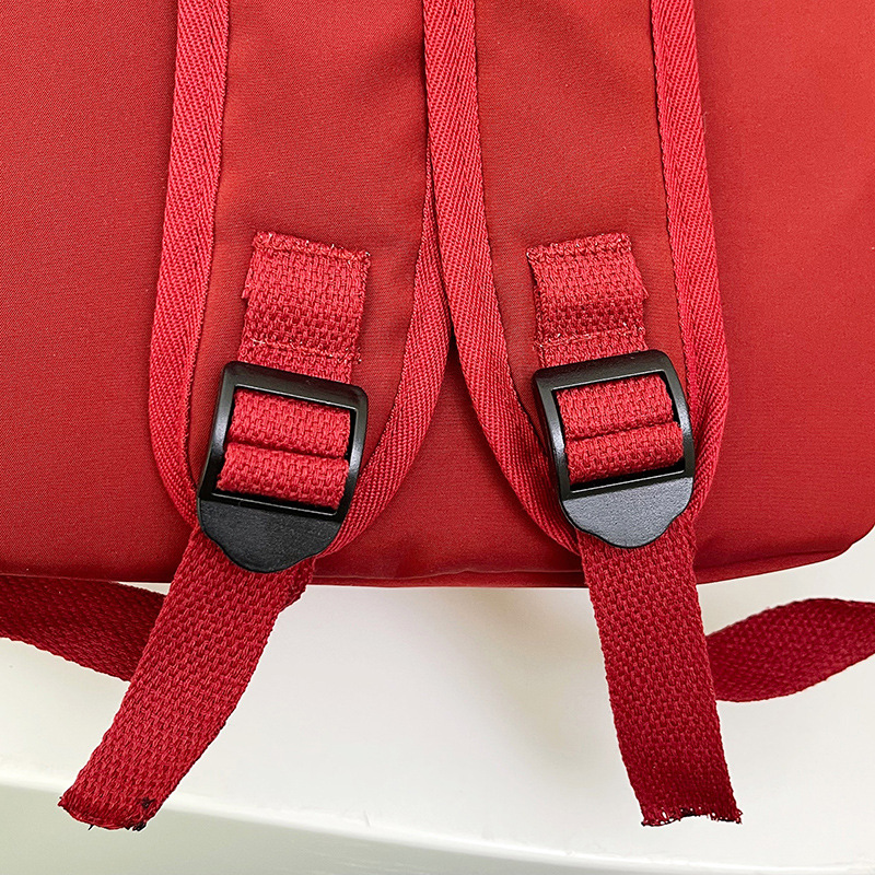 Trendy College student schoolbag, sporty fashion, large-capacity casual backpack, outdoor travel backpack Specification drawing