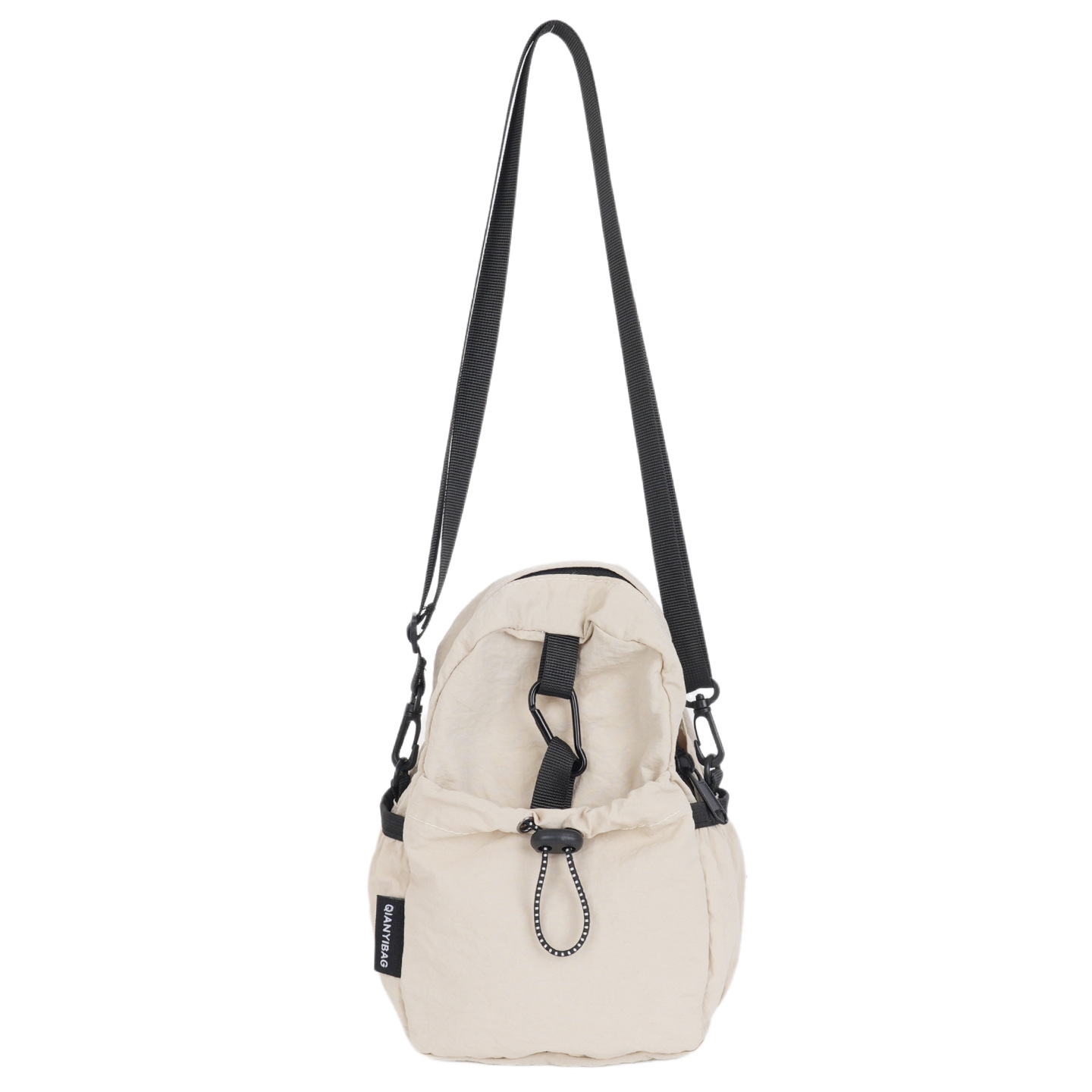 The new Korean-style lightweight backpack, casual crossbody bag, women's dazzling style, versatile phone bag and sports bag Item Picture