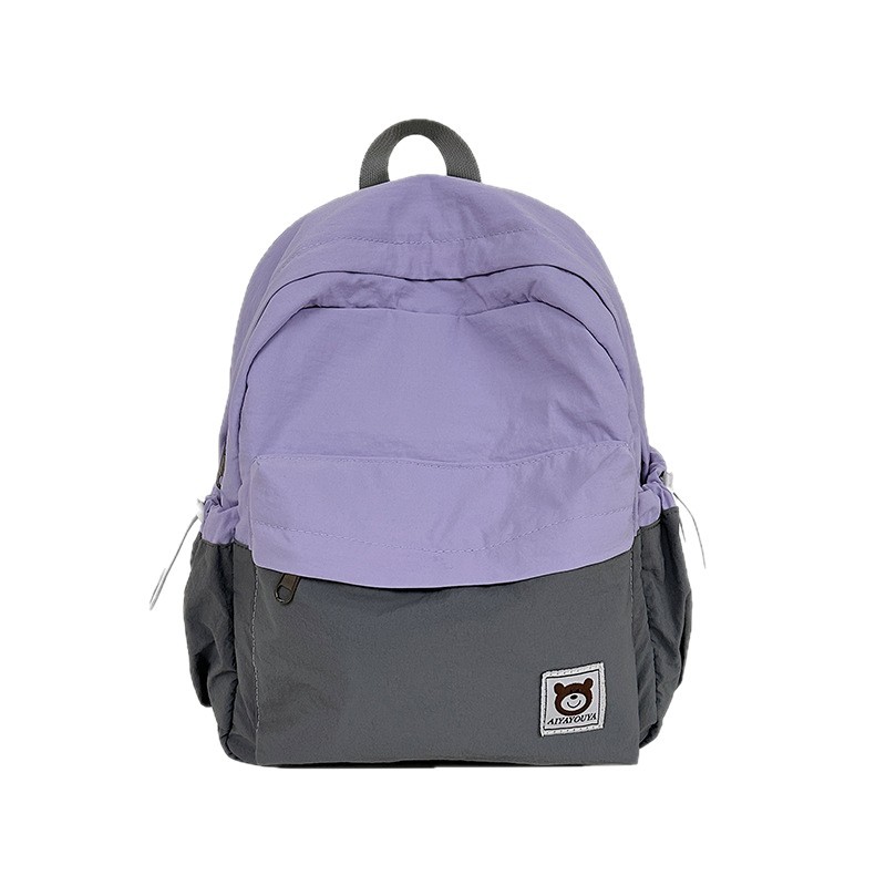 New school bag for primary school students, children's spring outing backpack, girls' outdoor lightweight travel backpack, large-capacity study tour bag Item Picture