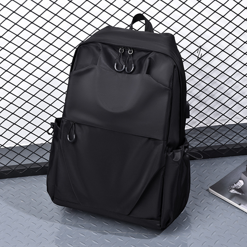 【 Customization 】 Men's casual travel bag, large-capacity schoolbag, simple and versatile computer bag for college students details Picture