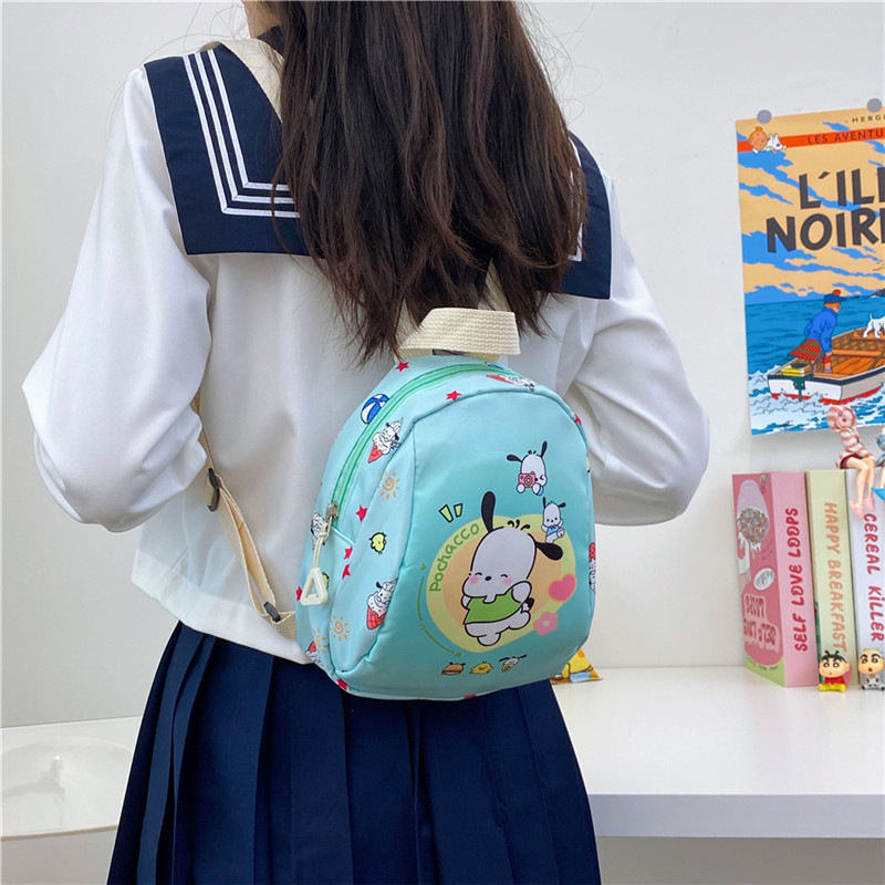 New cartoon kindergarten and primary school students' class bag, cute backpack, stylish printed large-capacity class backpack style Specification drawing