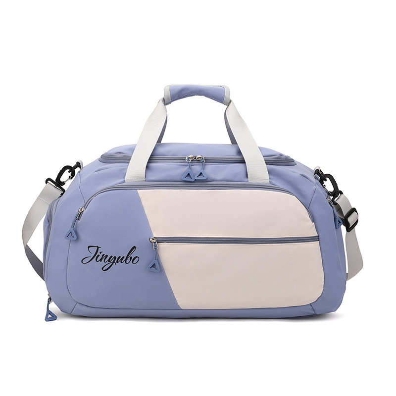 Yoga exercise bag, women's fitness bag, women's dry and wet separation storage training bag, large-capacity hand-held crossbody casual bag Item Picture