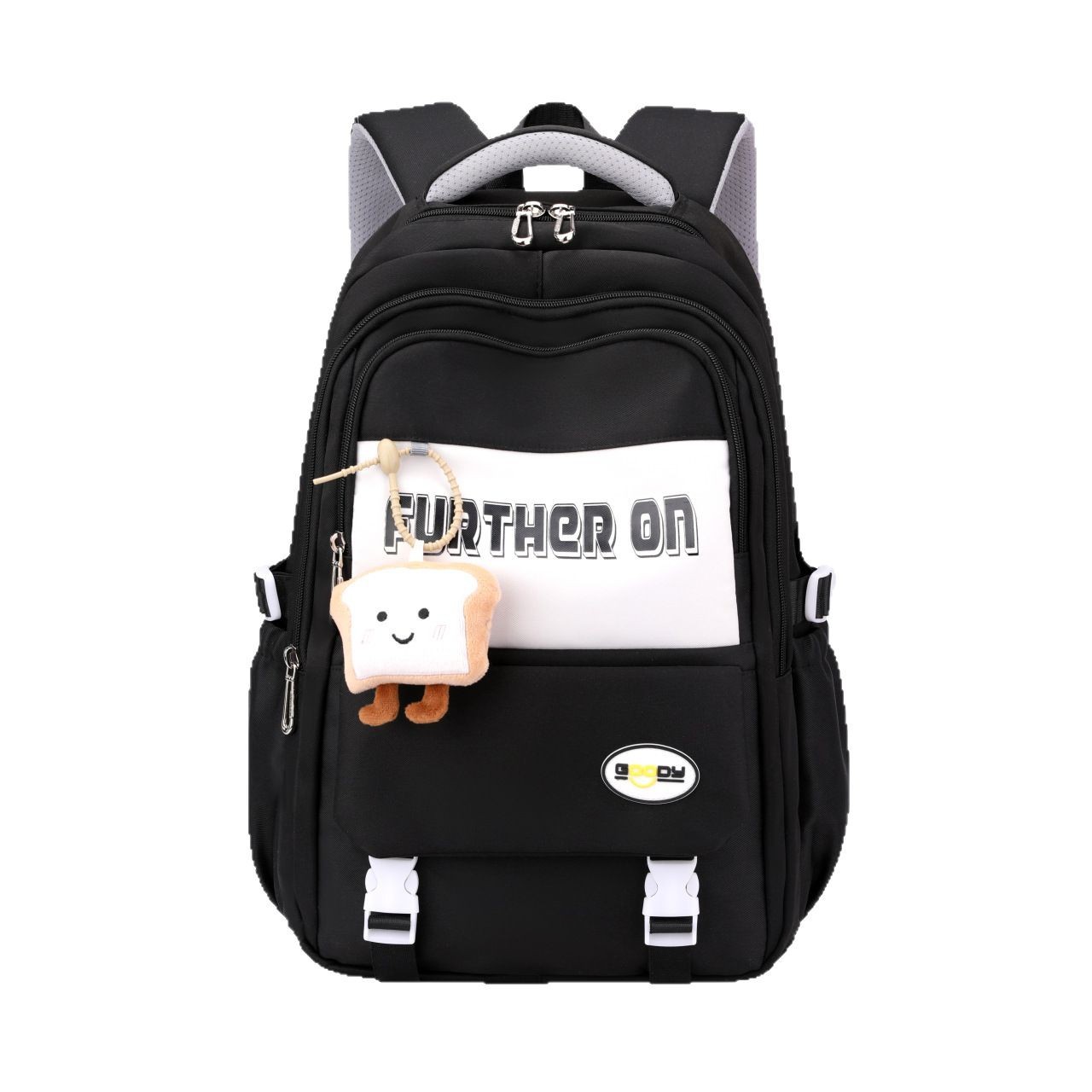 Korean-style Japanese-style workwear, retro high school student and junior high school student schoolbags, girls' backpacks, men's large-capacity travel backpacks Item Picture