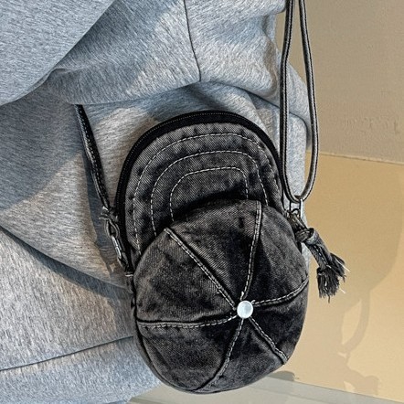 High appearance level small bag, ins style fashionable hat bag, travel and outing crossbody bag, personalized portable single mini shoulder bag full figure