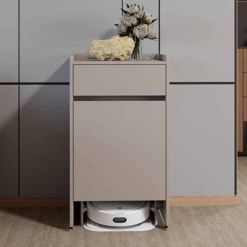 Vacuum cleaner robot storage cabinet, Ecovacs stone base station cabinet, living room storage cabinet, shelf, household side cabinet, sun protection full figure