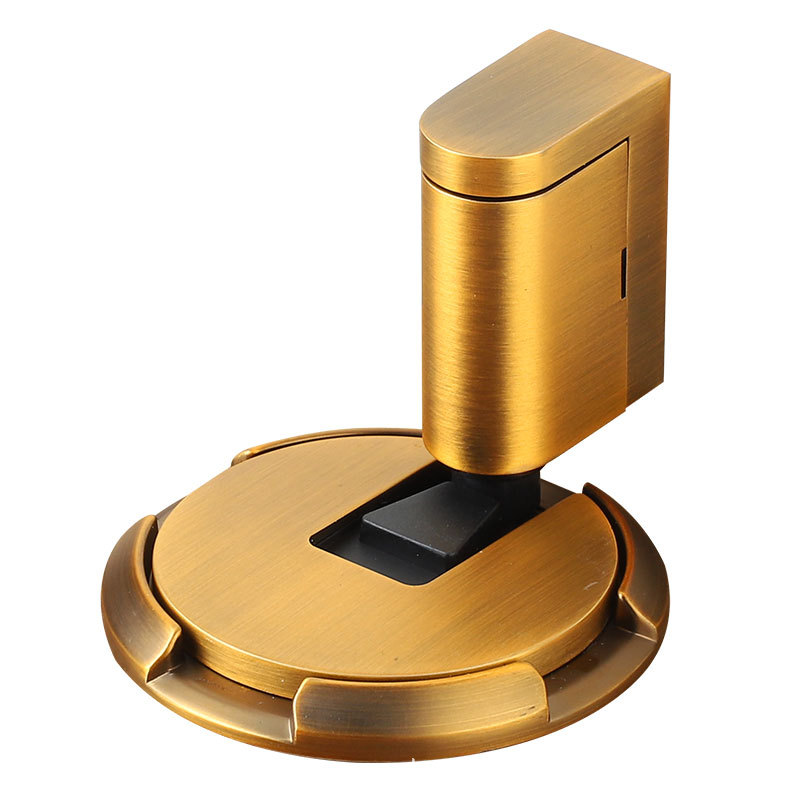 The manufacturer wholesals windproof mechanical doors without perforation, zinc alloy door stops, and anti-collision door stops for bedrooms and bathrooms Item Picture