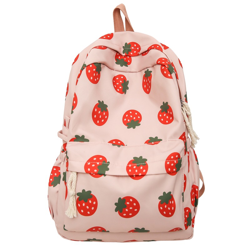 Student schoolbag, large-capacity backpack, new cartoon versatile backpack, cute school style, fresh backpack, computer bag Item Picture