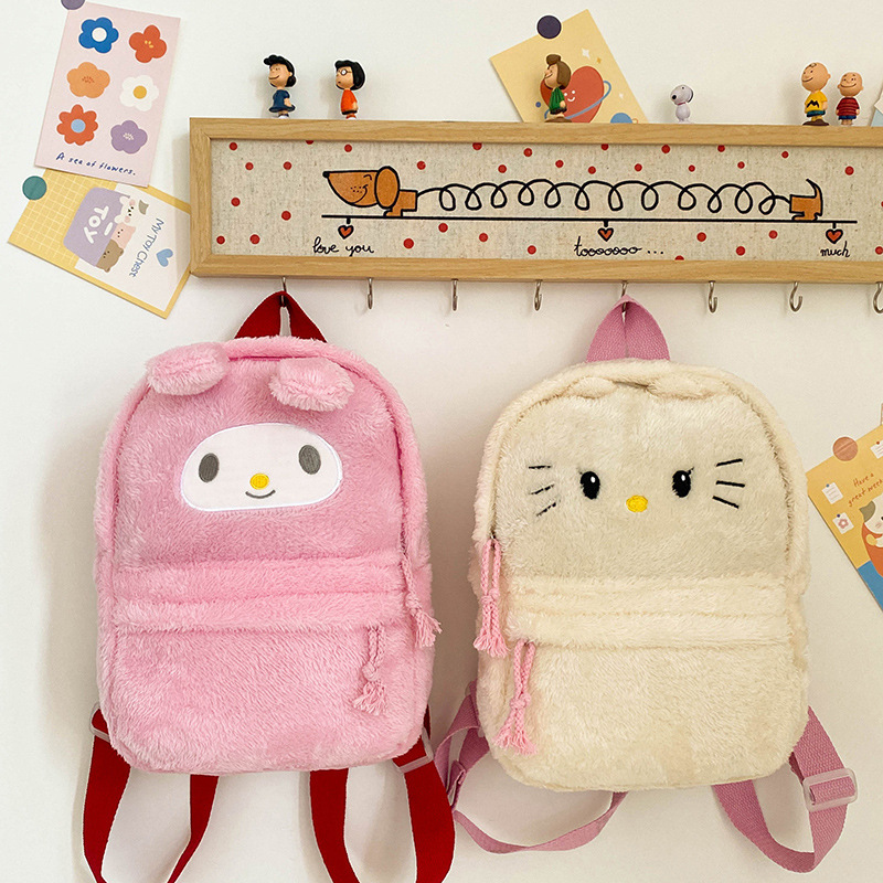 Katonkulomi plush Backpack for Girls 2023 New style Doll Bag, Meretti Children's Bag Factory direct sales details Picture