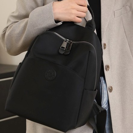 Anti-theft backpack, Korean-style cloth bag backpack, women's school style, multi-functional, trendy, fashionable and versatile commuting backpack details Picture