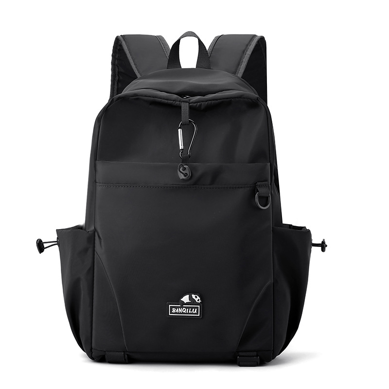 2024 New trendy brand backpack for men, college student schoolbag, simple and large-capacity computer travel backpack for men in junior and senior high school Item Picture