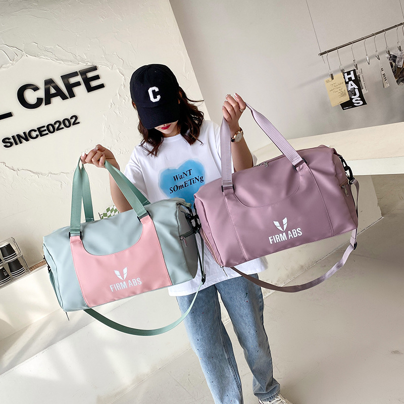 Large-capacity travel bags, cross-border large-capacity lightweight handbags, storage yoga and fitness bags, business trip and travel luggage bags details Picture
