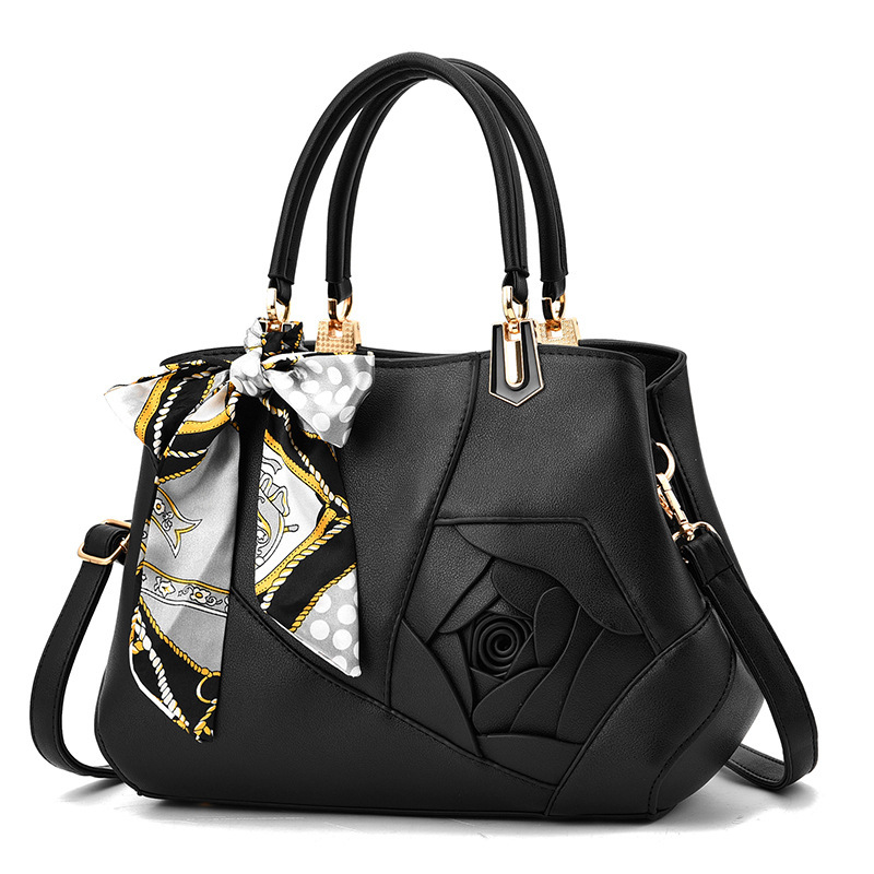 Cross-border foreign trade women's bag 2022 New style Trendy middle-aged mom, elegant, simple and fashionable single-shoulder crossbody handbag details Picture
