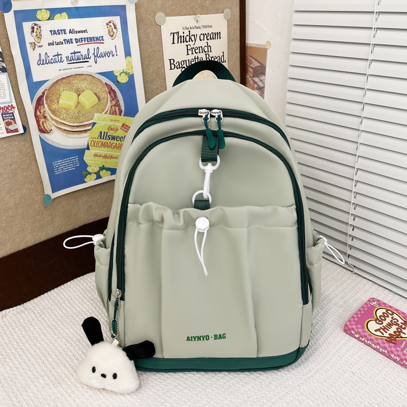 New simple backpack travel and study bags for children in grades one, two and three to protect the spine and reduce the burden Specification drawing