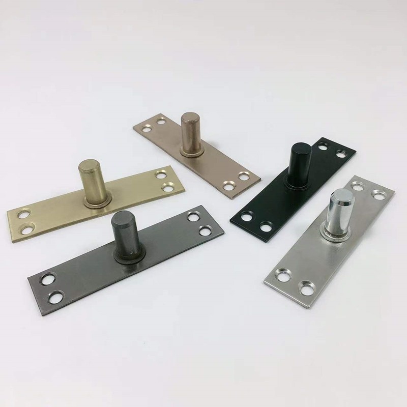XEI3 glass door top axle plate, top axle stainless steel, black titanium gold, rose gold simple door axle, top axle and floor spring full figure