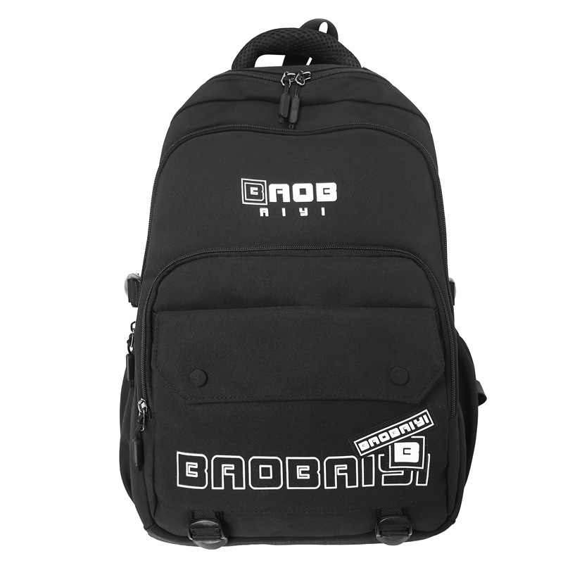 Japanese-style InS-style campus high-appearance-level fashionable and versatile schoolbag, computer travel backpack for junior high school, senior high school and college students Item Picture