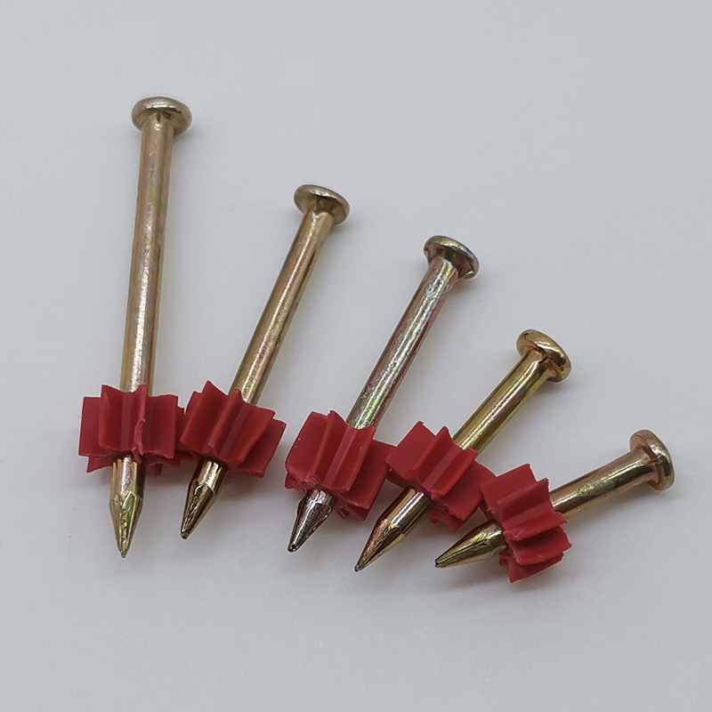 Huan Te Cement steel Nail gun 27/32mm air conditioning nail gun Advertising nail gun high-strength nail gun 100 pieces per box Specification drawing