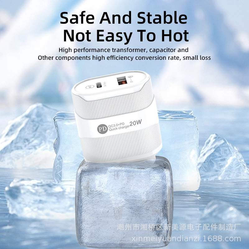 Cross-border British standard A+C super fast charging, European and American standard USB+type-C dual-port charger Application Scenario