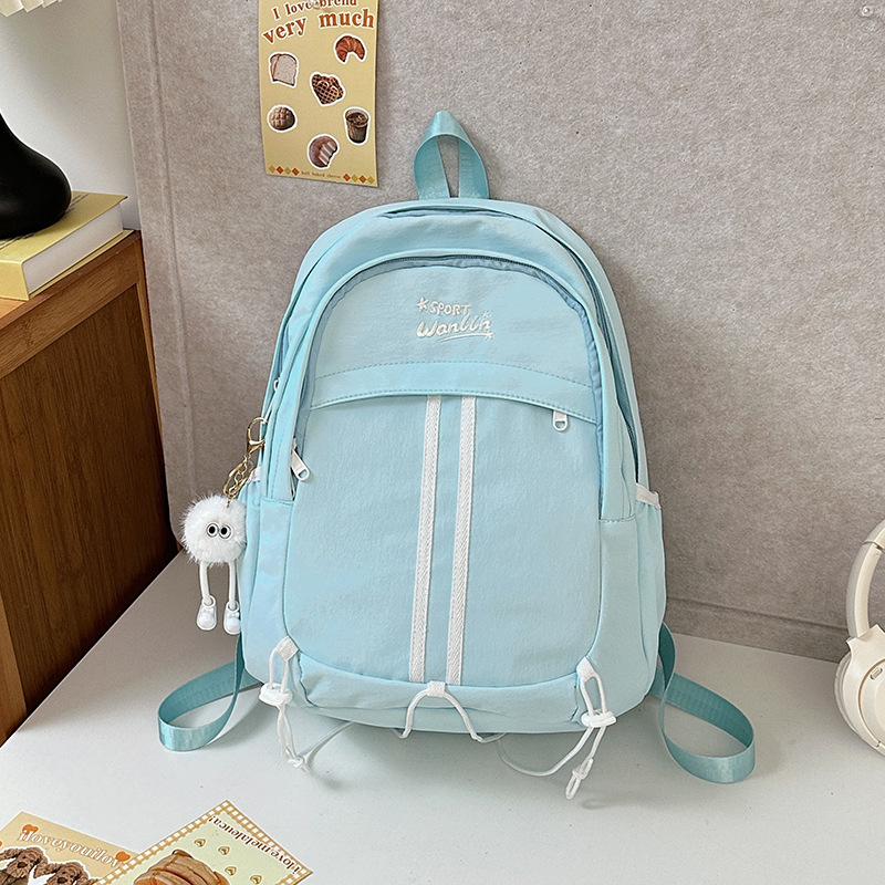 A new Korean-style Instagram backpack for junior high school girls, a high-appearance-level girl backpack for high school students traveling for study Tours details Picture