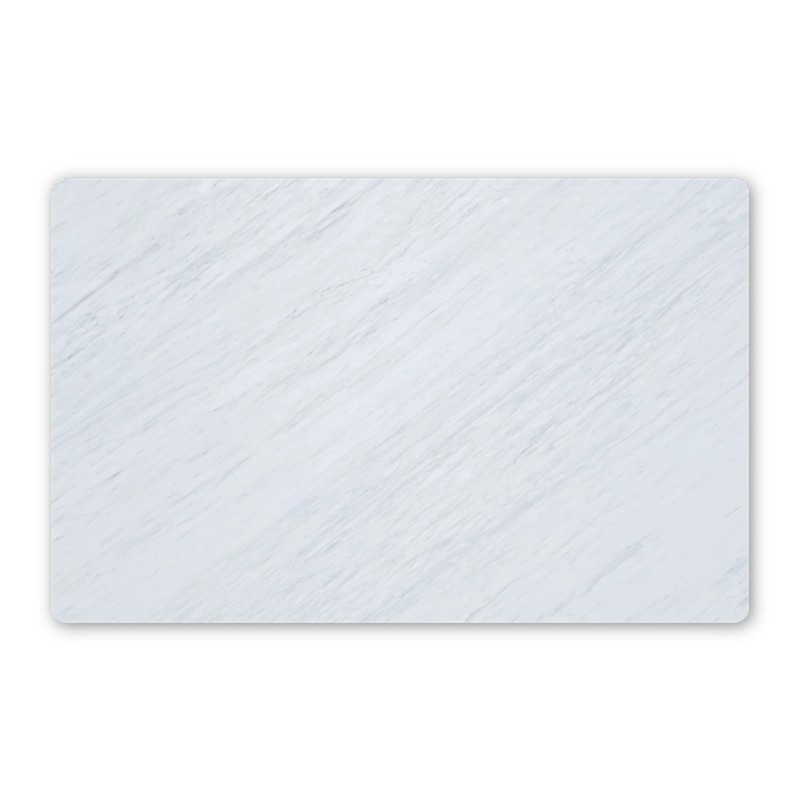 Yashi Bai natural marble white TV background wall processing countertop decorative stone villa living room floor tiles Item Picture