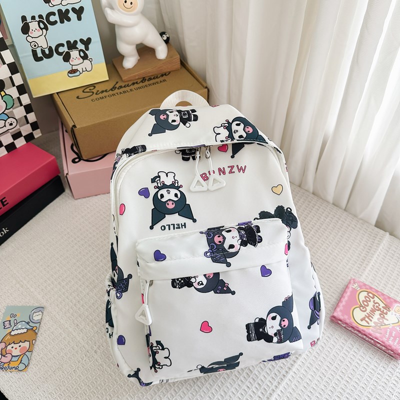 New cross-border kindergarten children's schoolbag, cute cartoon lightweight backpack for first-grade primary school students, girls Application Scenario