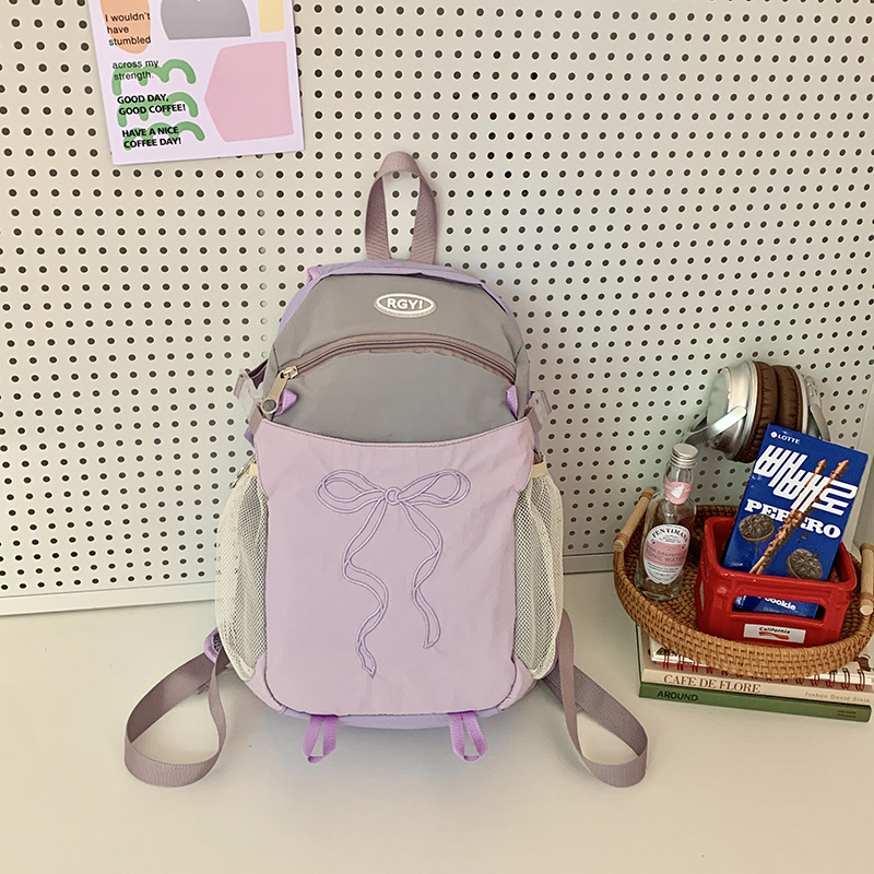High-appearance-level backpack for junior high school students, large-capacity backpack for primary school students' birthdays, lightweight backpack for senior high school students, and easy to travel details Picture