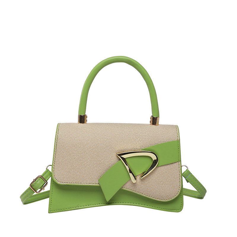 Korean version 2025 new retro trend bag, women's simple design, commuting single-shoulder bag, women's crossbody bag, women's handbag Item Picture