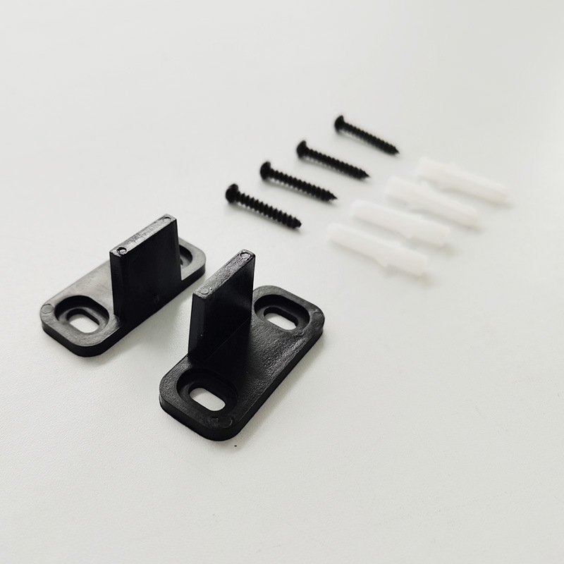 New type of POM anti-sway device for barn door hanging rail hardware accessories without slotting, factory wholesale, cross-border supply source Application Scenario