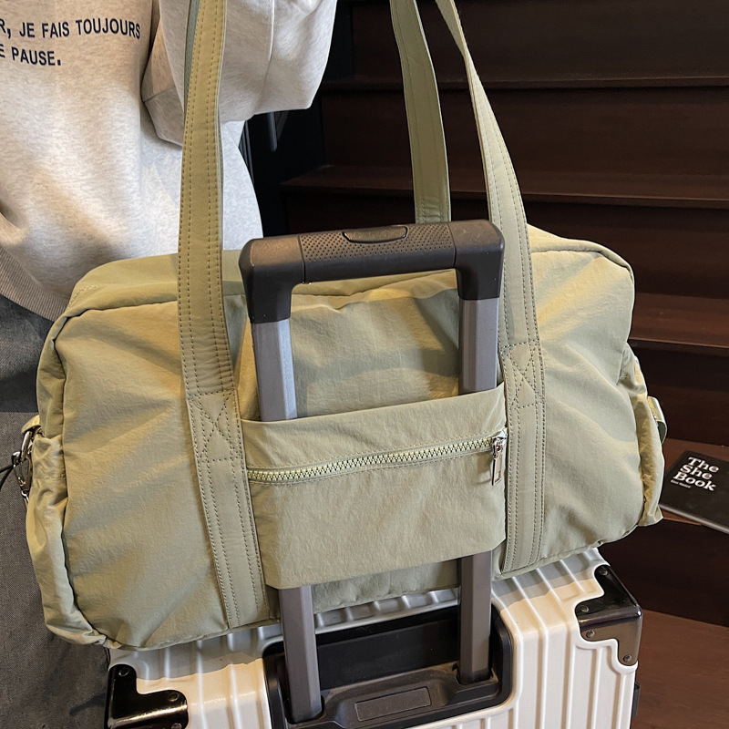 Large-capacity Oxford cloth handbag, women's fashion and casual shopping bag, business trip and travel packaging, clothes and luggage bag details Picture