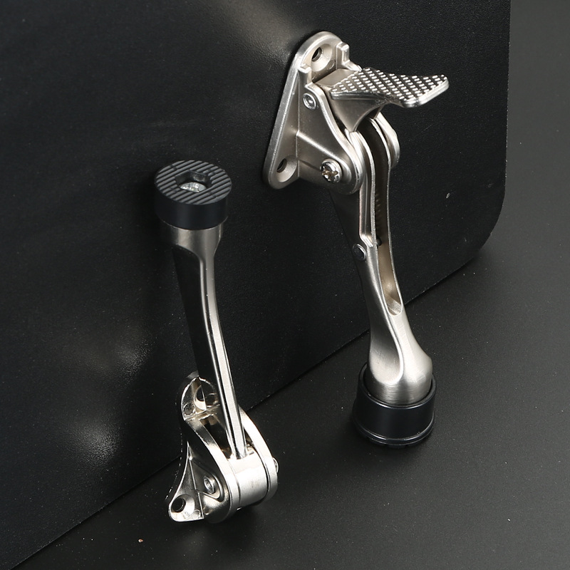 Zinc alloy foot pedal door top rubber limiter, thickened horseshoe door stop, anti-collision door stop, bedroom door collision wholesale Application Scenario