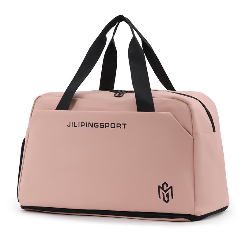 Cross-border wholesale hand-held travel bags, large-capacity fashionable fitness bags for men and women, independent shoe compartments, and expandable luggage bags full figure