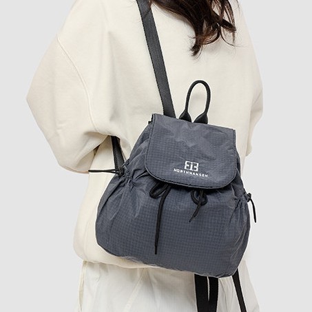 "Fashion 2025 Spring Mini Backpack for Women: A laid-back style solid-color casual outdoor bag with a high-quality small size. details Picture