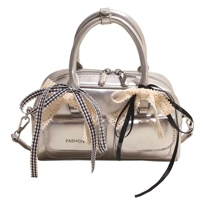 Commuting underarm women's bag 2025 Spring New trendy and fashionable single-shoulder bag with large capacity and high-end feel, Boston pillow bag Item Picture