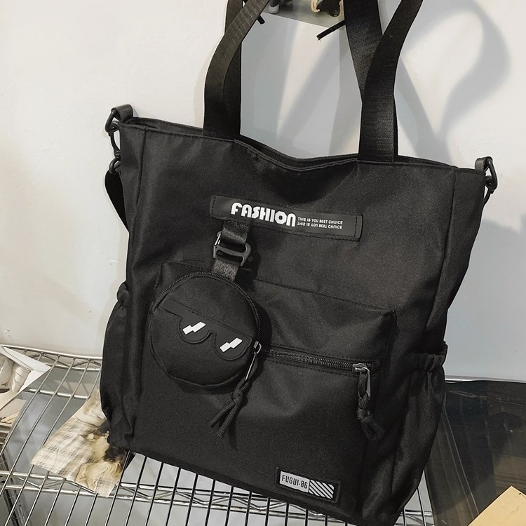 New men's and women's daily light and casual commuting bag, college student class crossbody bag, Japanese-style versatile outdoor bag Specification drawing