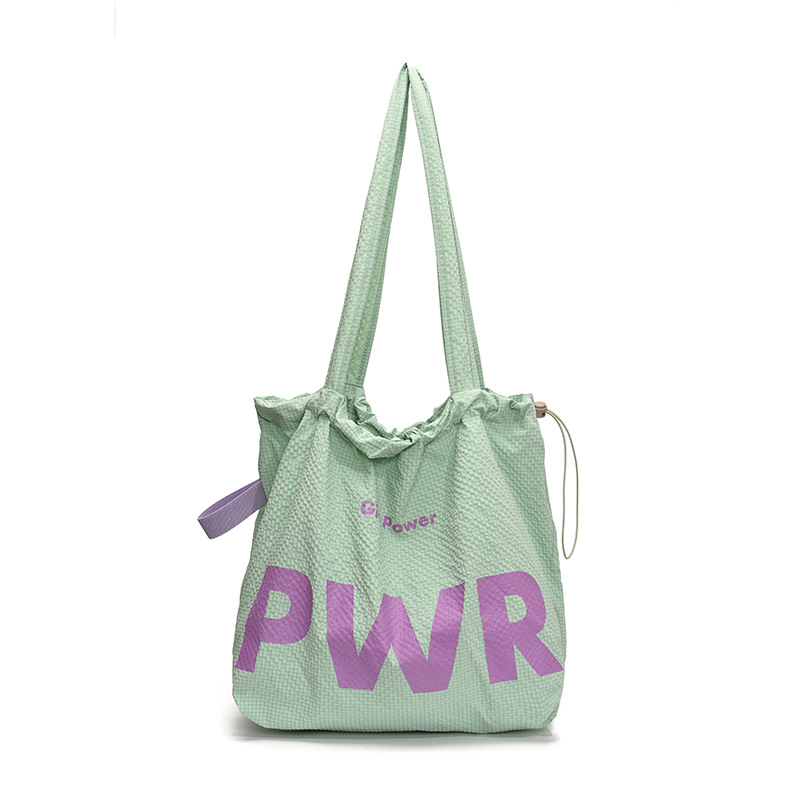 A fresh and elegant large-capacity handbag, a versatile spring color-blocking bag for girls, a light and casual tote bag that goes well with all kinds of outfits Item Picture