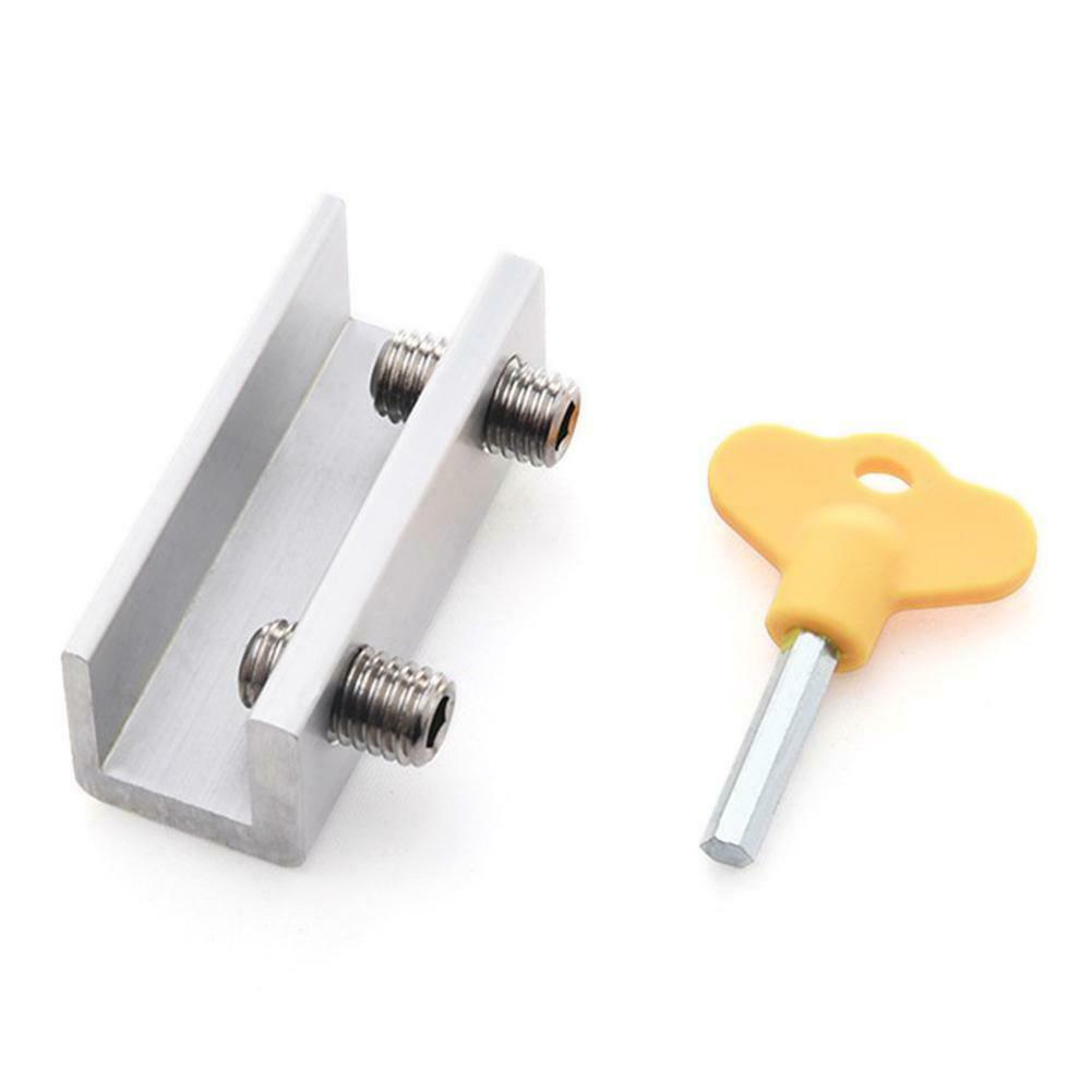 Door and window limiters, plastic keys, window locks, sliding window locks, children's safety protection, anti-theft limiters Specification drawing