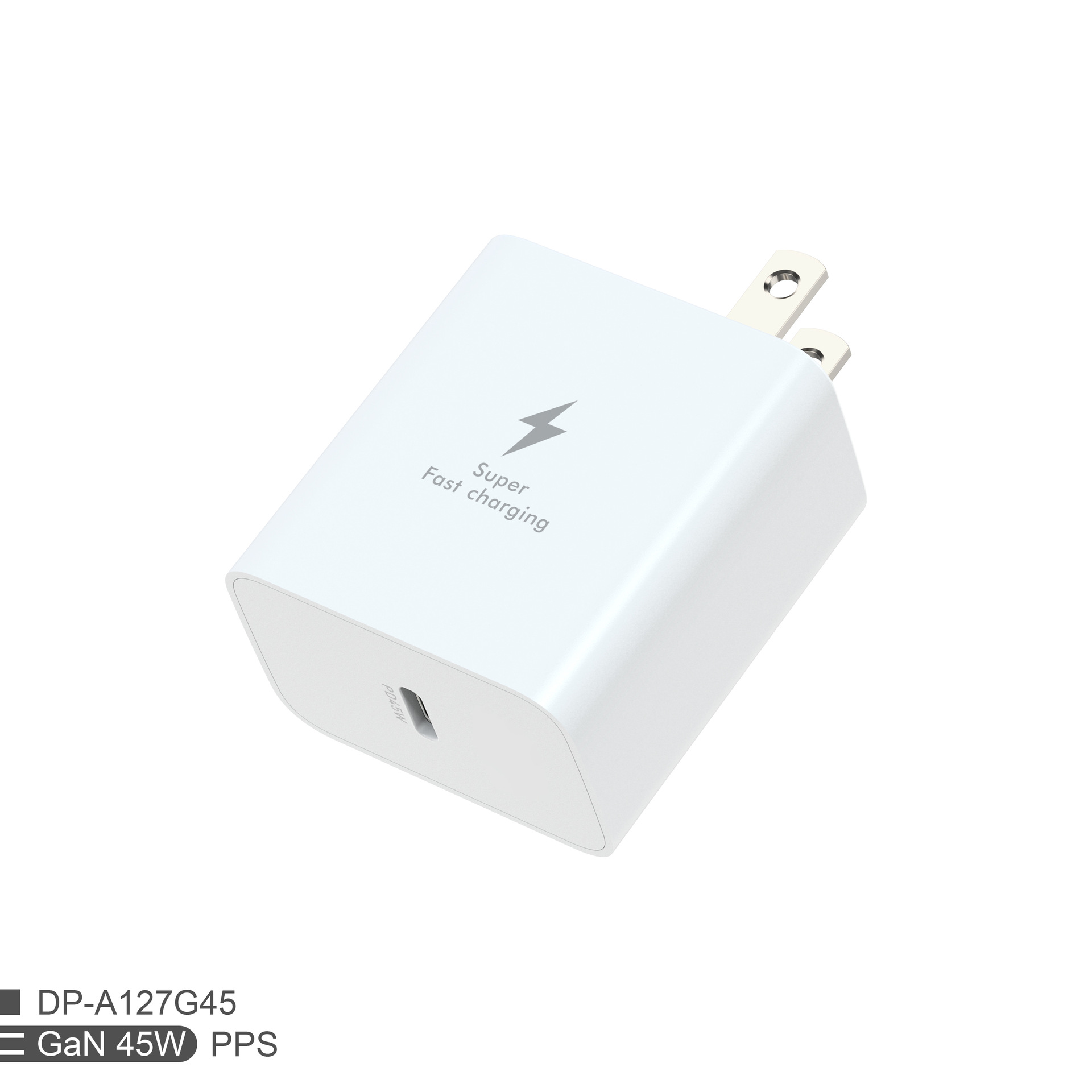 The PD45W Super Fast charger Samsung Fast charging cable set is suitable for Samsung s22/s21/s20/note10 Item Picture