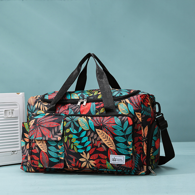New fashionable short-distance business travel bags, women's large-capacity fitness bags, hand-held luggage bags, maternity bags and storage bags full figure