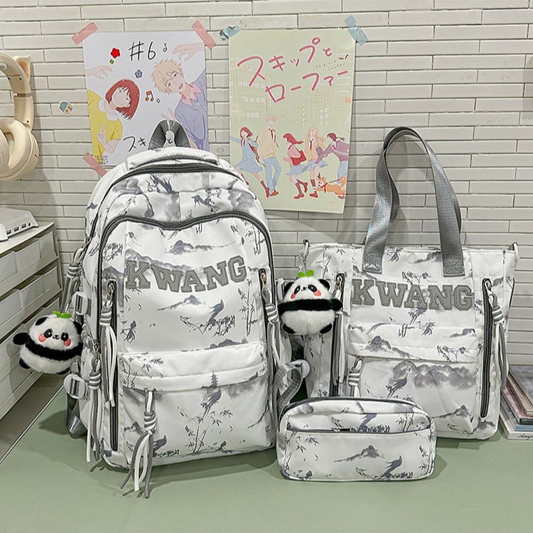 Korean-style, fashionable and simple, Japanese-style ins backpacks for middle and high school students, computer bags for boys and girls, and new student bags Application Scenario