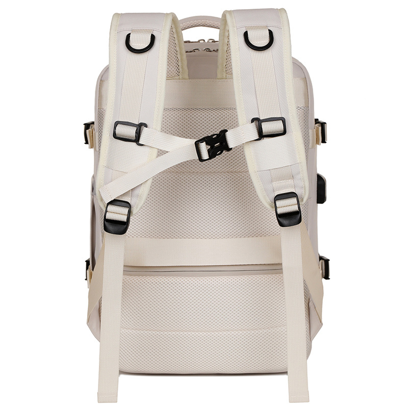 Cross-border simple and casual travel bag, unisex computer bag, high-end double-shoulder, large-capacity waterproof business backpack Application Scenario