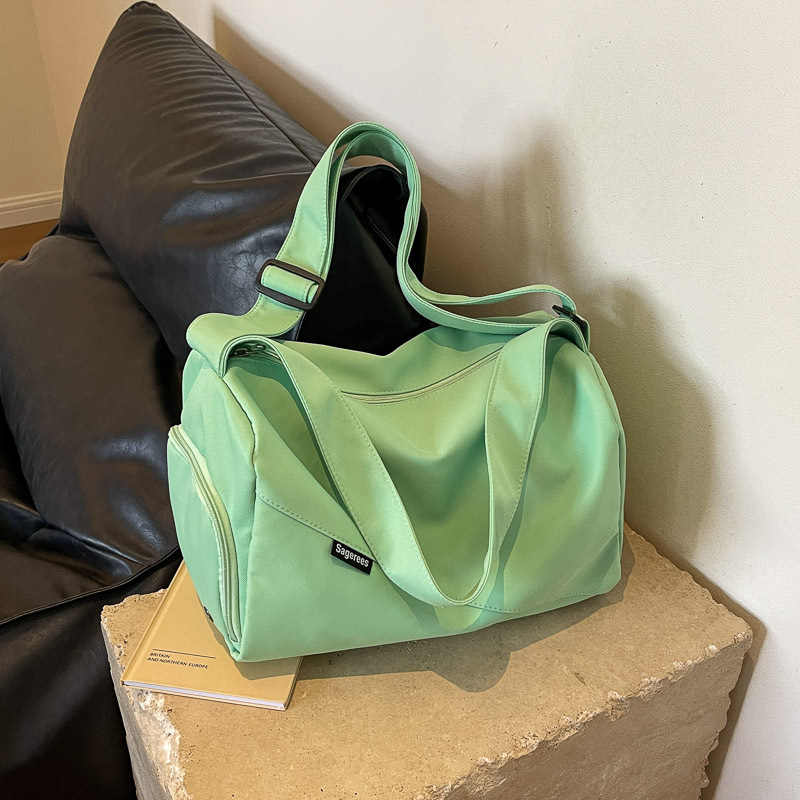 New cross-border large-capacity hand-held travel bag, yoga and fitness bag, dry and wet separation shoe compartment, luggage storage bag full figure
