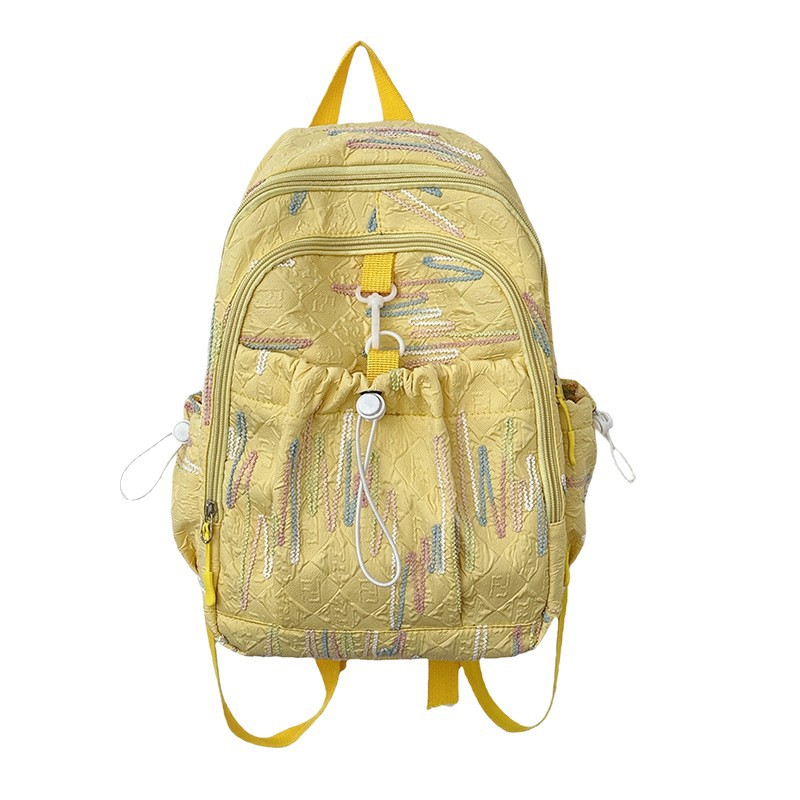 Korean-style schoolbag, high school girl's appearance level, cute and soft girl's backpack, Instagram small bag, mini travel backpack Item Picture