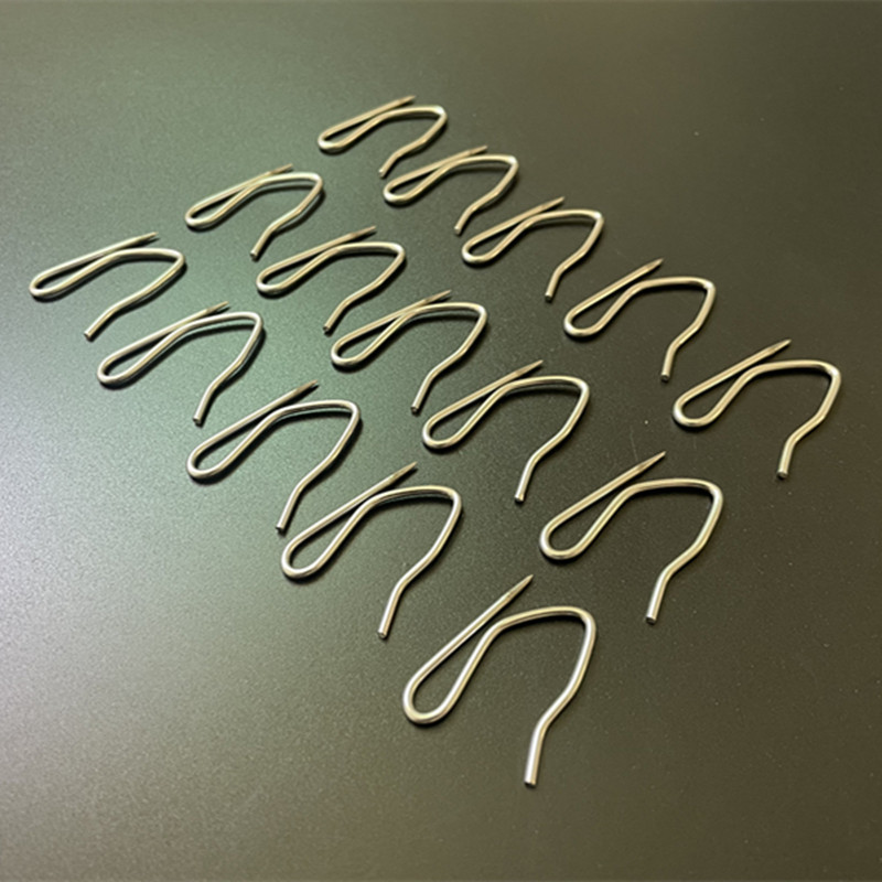Stainless steel curtain tip hooks, S-shaped hooks, car curtain hooks, fabric belt hooks, curtain accessories wholesale Specification drawing
