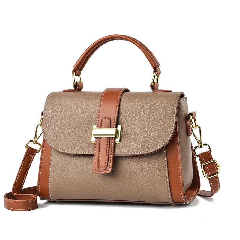 Bag Girl 2023 New fashionable and trendy summer crossbody bag, versatile women's bag, single-shoulder hand-carry small square bag Item Picture