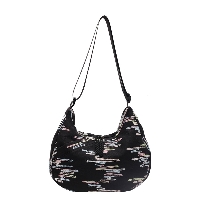 Large-capacity underarm bag 2024 autumn/Winter new trendy and simple dumpling bag crossbody bag for women's fashionable and casual single-shoulder bag Item Picture