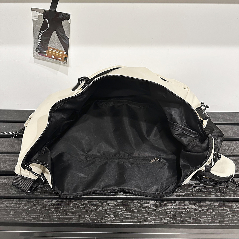 Couple crossbody bags, casual large-capacity trendy brand dumpling bags, versatile workwear single-shoulder bags, sporty and laid-back style niche bags Specification drawing