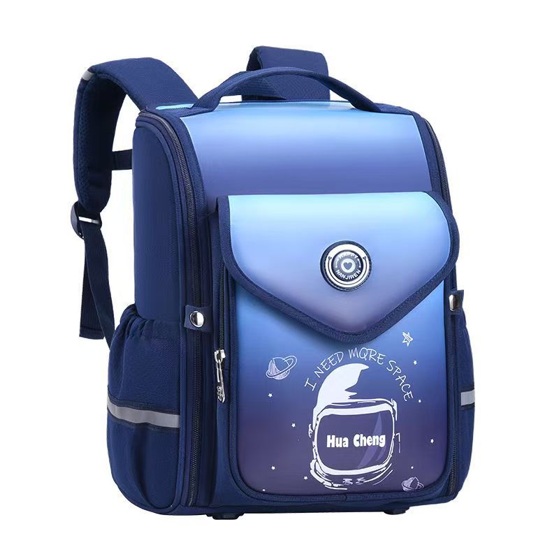 Large-capacity schoolbags for boys and girls, backpacks, cartoon cute and lightweight children's backpacks, British-style factory wholesale Item Picture