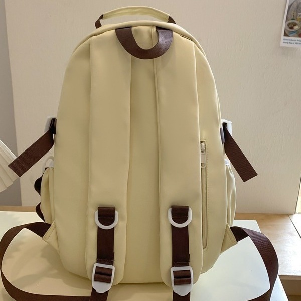 Japanese-style InS-style schoolbag, a niche design for middle and high school students, a large-capacity multi-layer versatile backpack Specification drawing