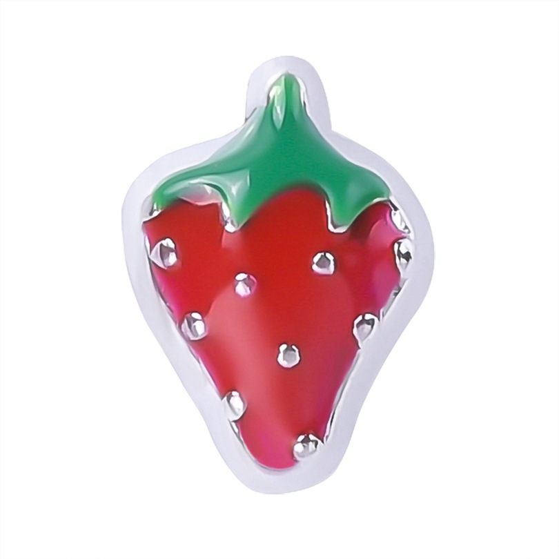 Fruit and Vegetable Charm Module Bracelet Single accessory DIY Patch Floating charms locket Item Picture